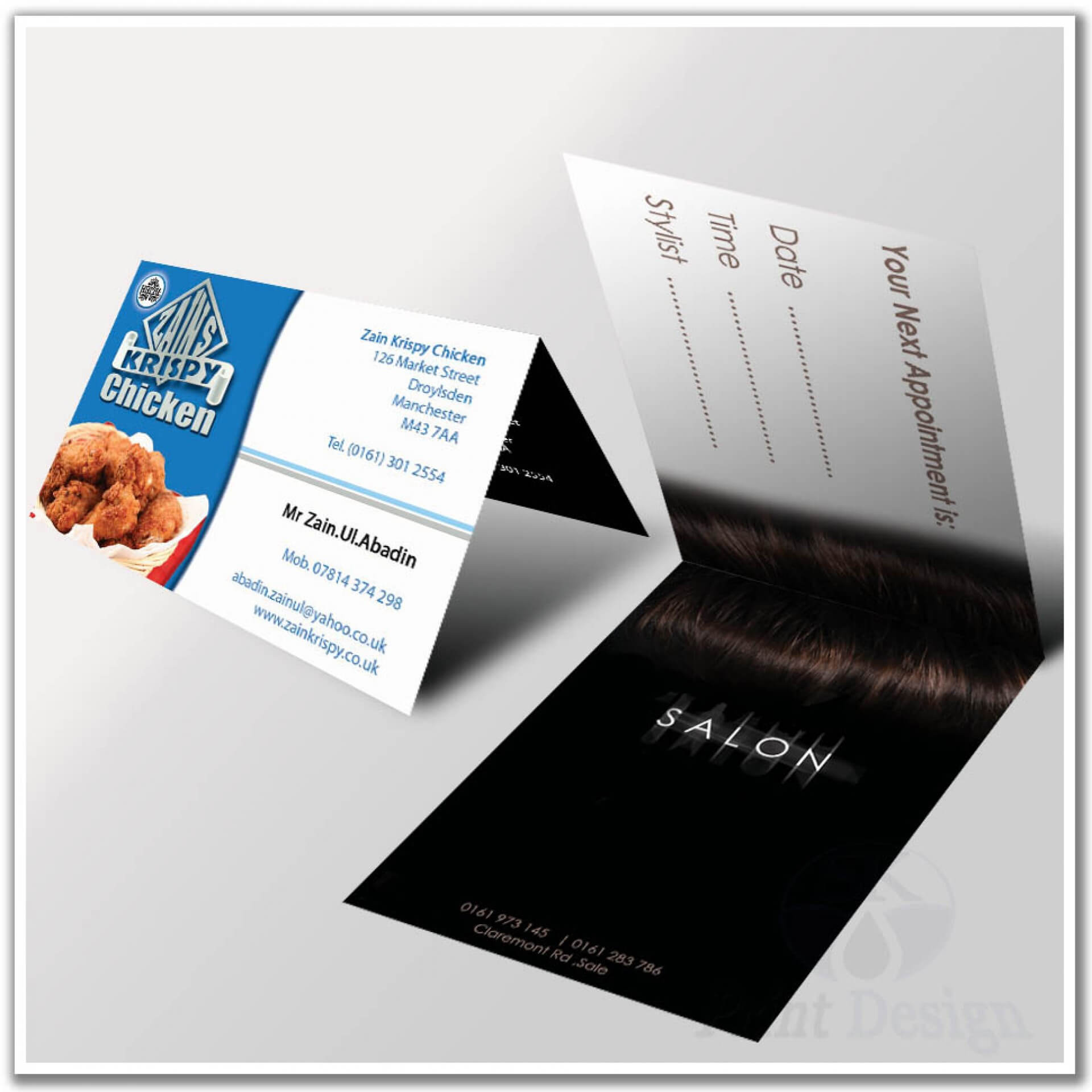 Astounding Folding Business Card Templates Template Ideas Throughout Fold Over Business Card Template