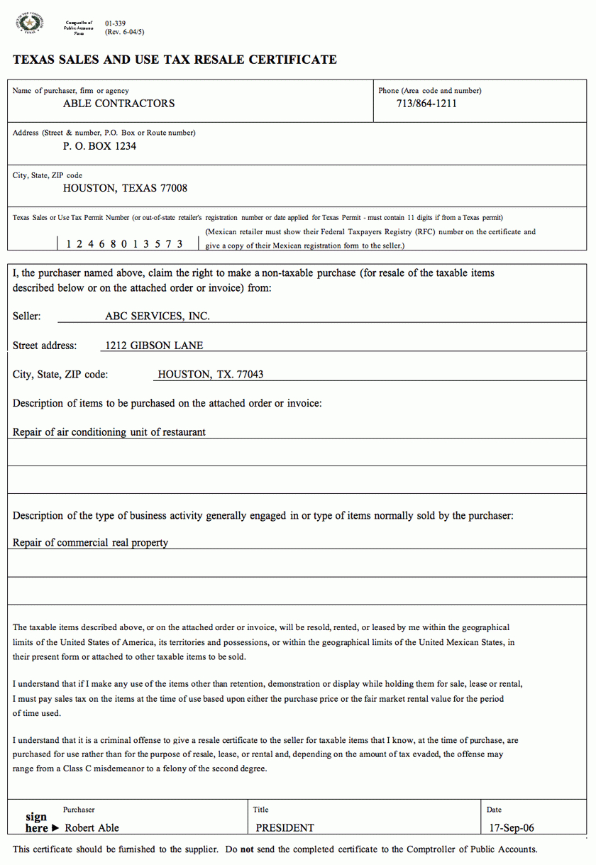 Auditing Fundamentals With Regard To Resale Certificate Request Letter Template