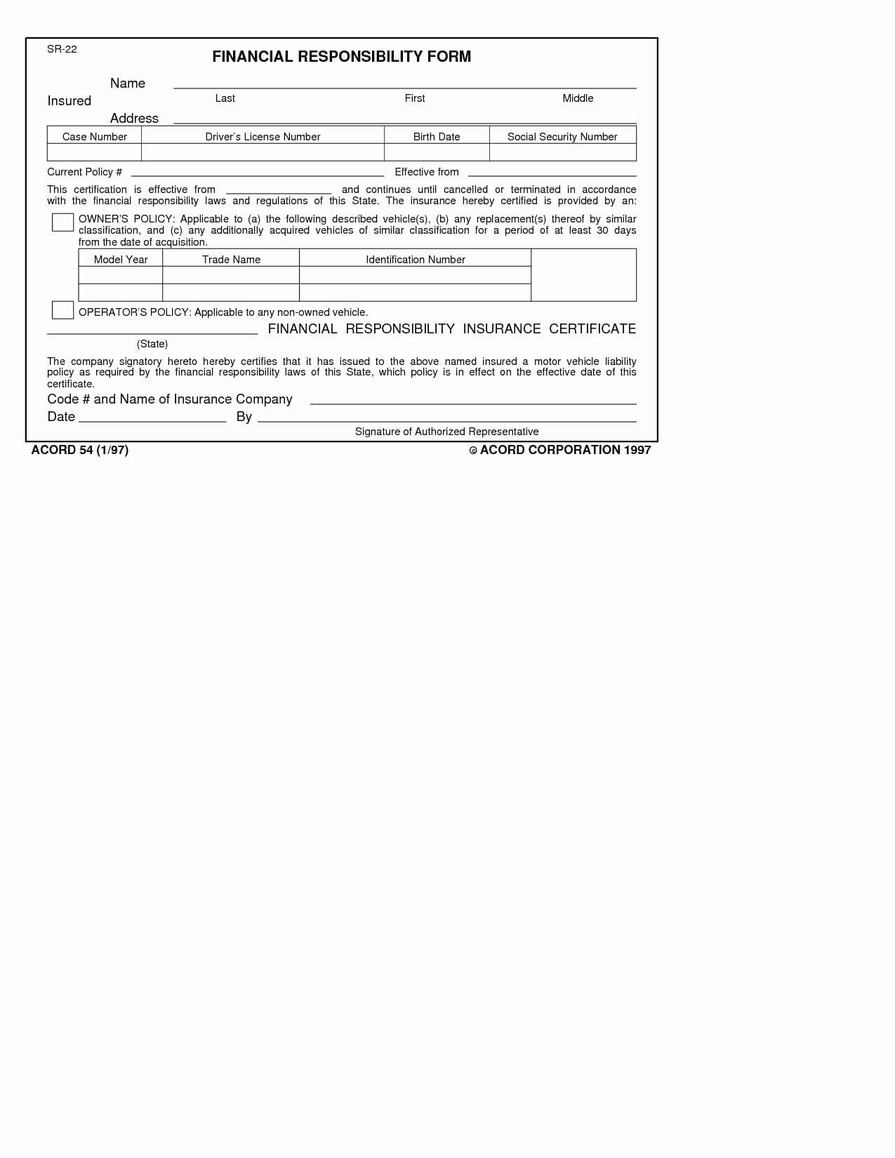 Auto Insurance Forms Template Car Card Form Claim Inside Social Security Card Template Free