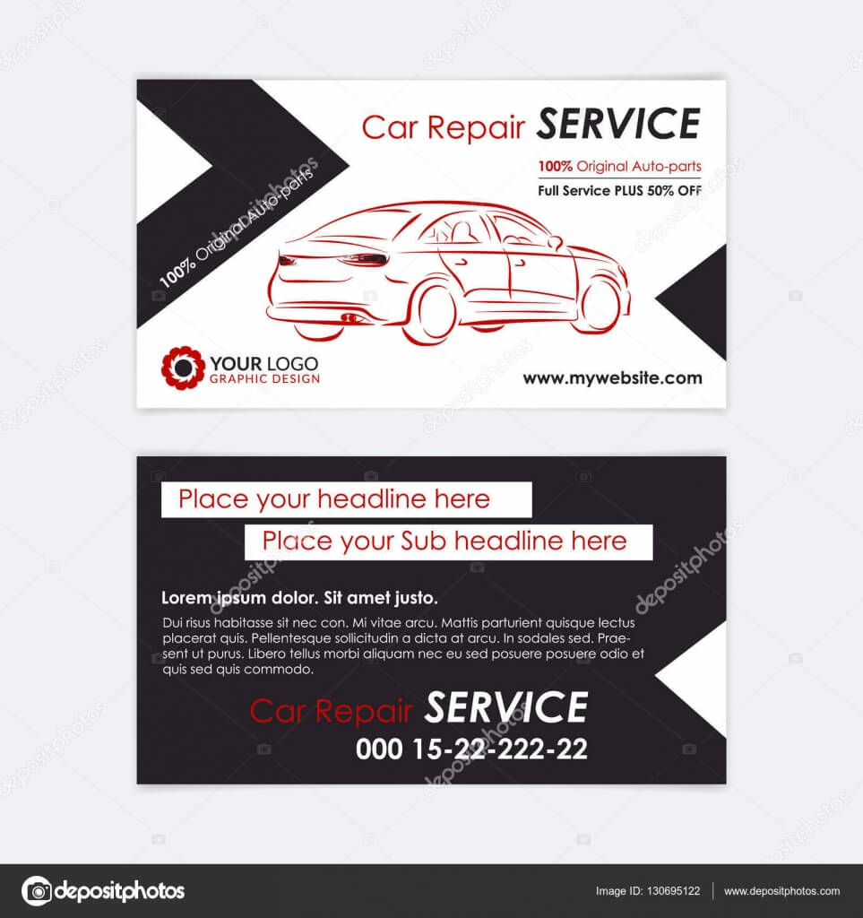 Automotive Business Card Templates | Auto Repair Business Intended For Automotive Business Card Templates