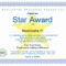 Award Certificate Template Free Fresh Star Awards Burlington In Star Certificate Templates Free