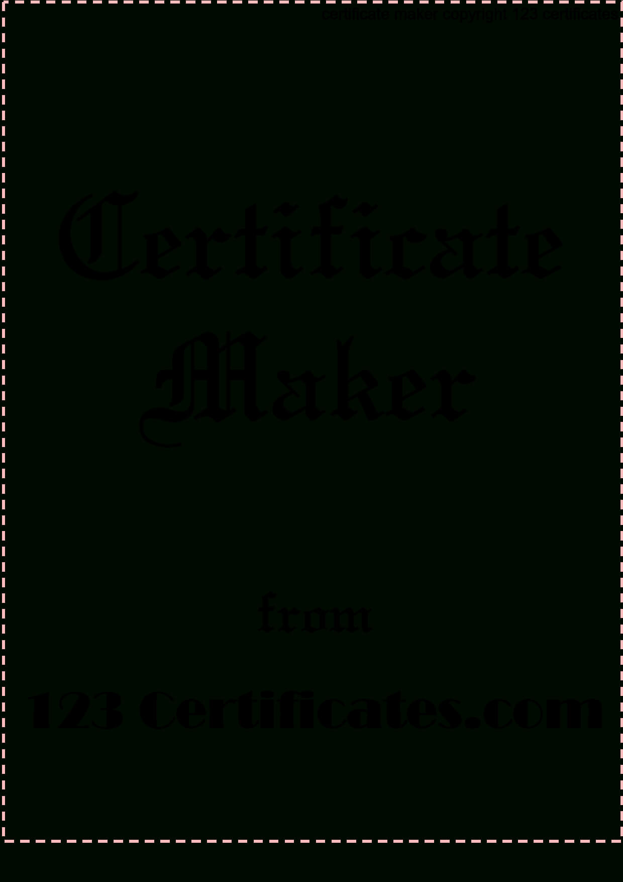 Awards For Teachers: Make Printable Certificates For Teachers In Teacher Of The Month Certificate Template