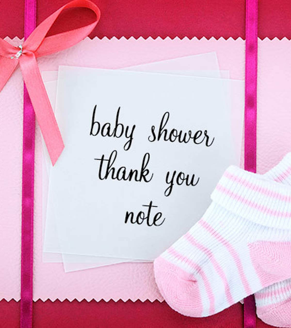 Baby Shower Thank You Notes: What To Write In A Thank You Card For Template For Baby Shower Thank You Cards
