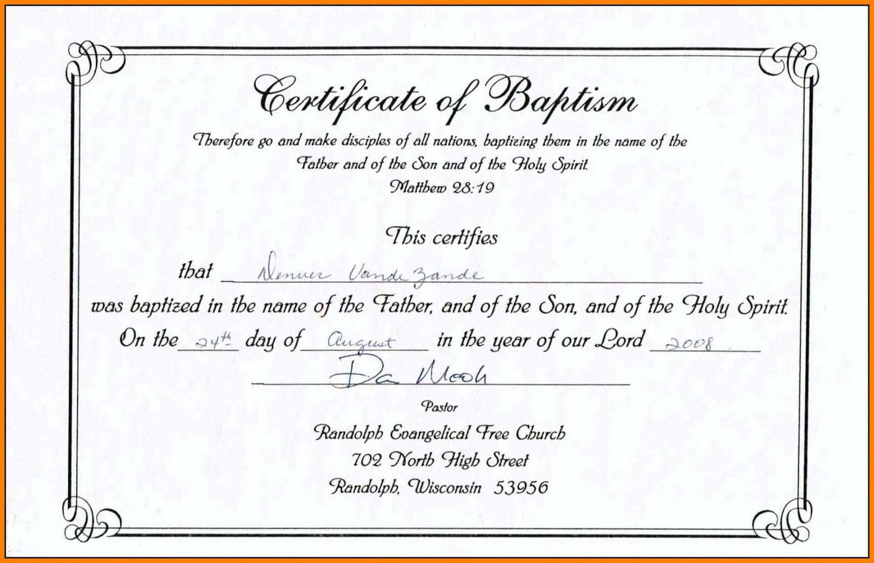 Baptism Certificate Template Publisher Download Christening Pertaining To Baptism Certificate Template Download