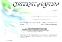 Baptism Certificate Xp4Eamuz | Certificate Templates with Baptism Certificate Template Download