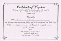 Baptism Certificates Free Online | Denver's Certificate Of with regard to Baptism Certificate Template Word