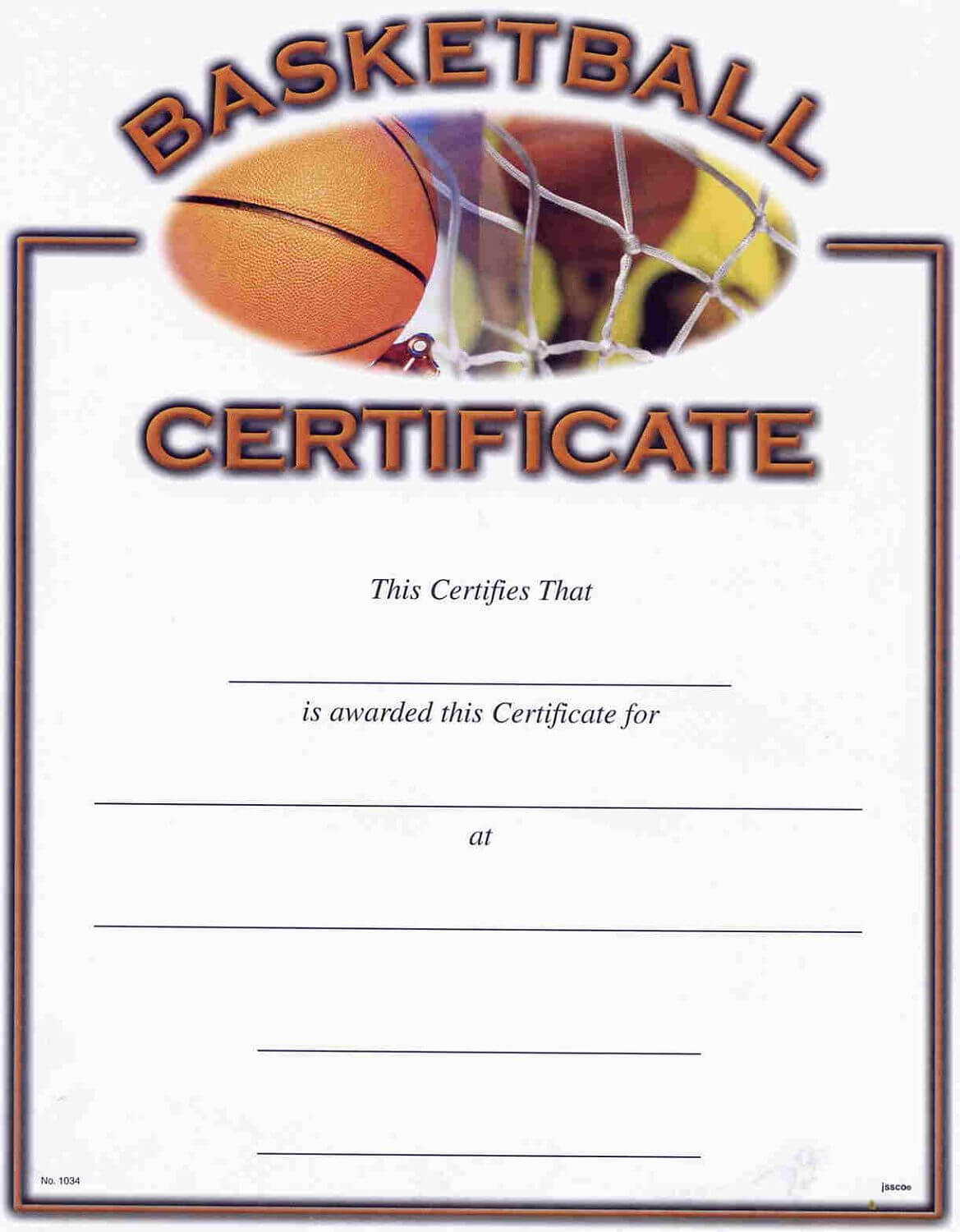 Basketball Award Certificate To Print | Basketball Awards Regarding Basketball Camp Certificate Template