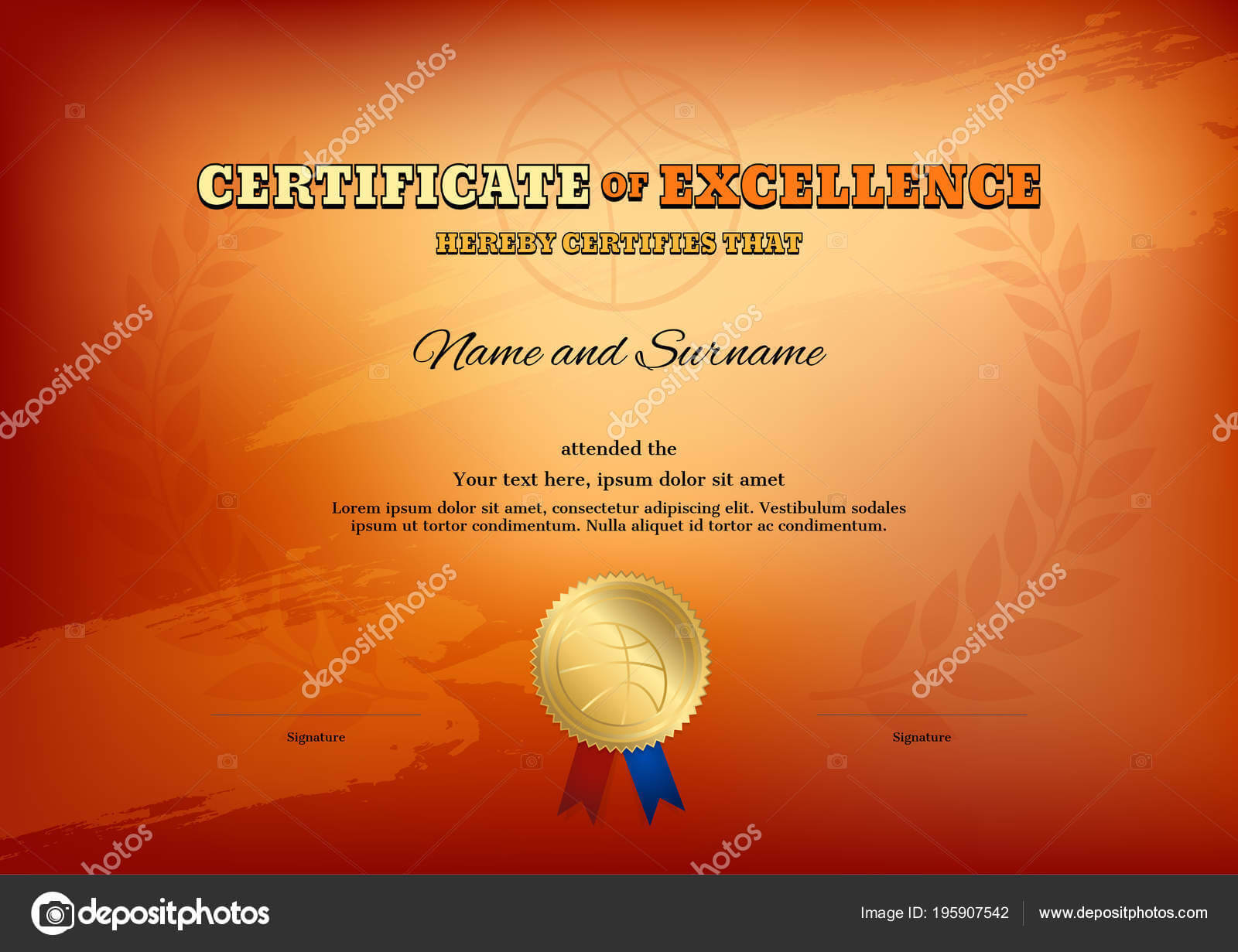 Basketball Camp Certificate Template | Certificate Template Pertaining To Basketball Camp Certificate Template