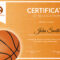 Basketball Certificate Template – Yatay.horizonconsulting.co Inside Basketball Certificate Template