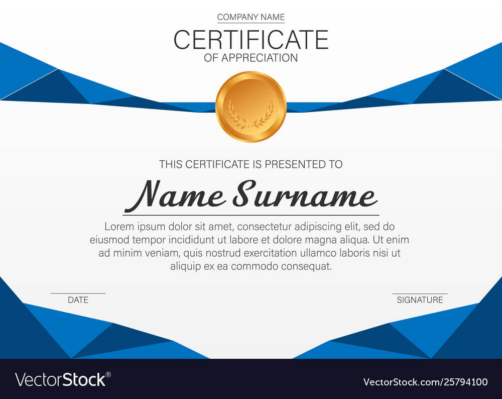 Beautiful Certificate Template Intended For Beautiful Certificate Templates