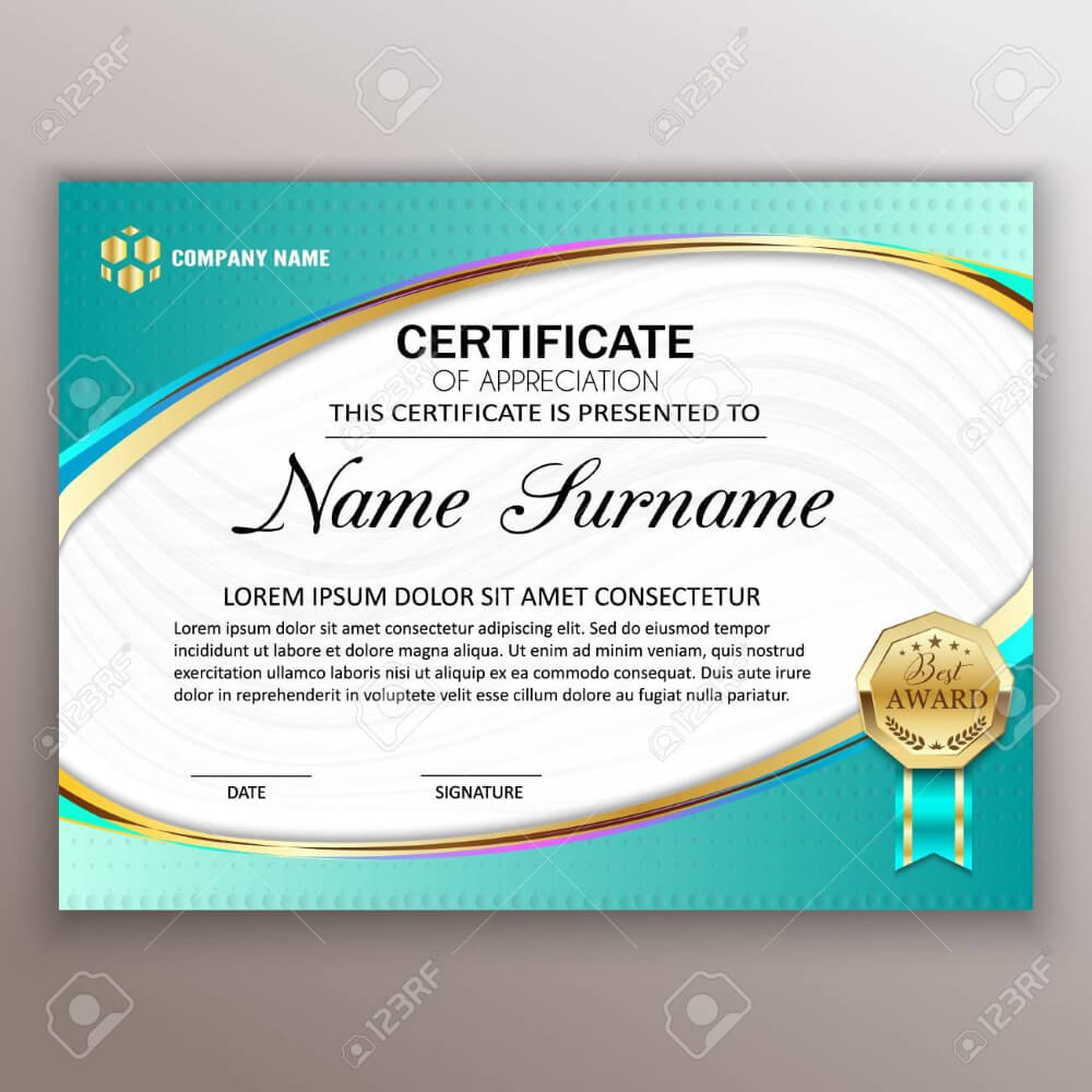 Beautiful Certificate Templates | Certificate Templates Within Beautiful Certificate Templates