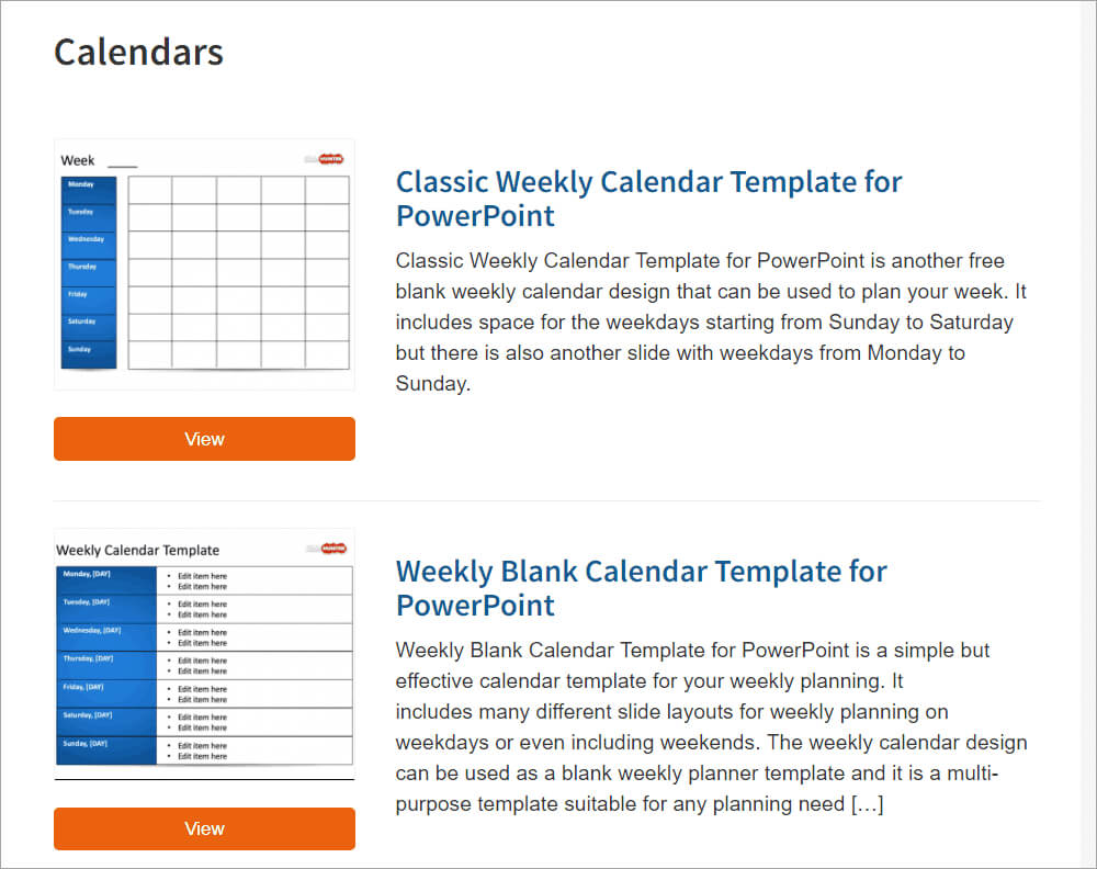 Best Free Powerpoint Calendar Templates On The Internet With Regard To Microsoft Powerpoint Calendar Template