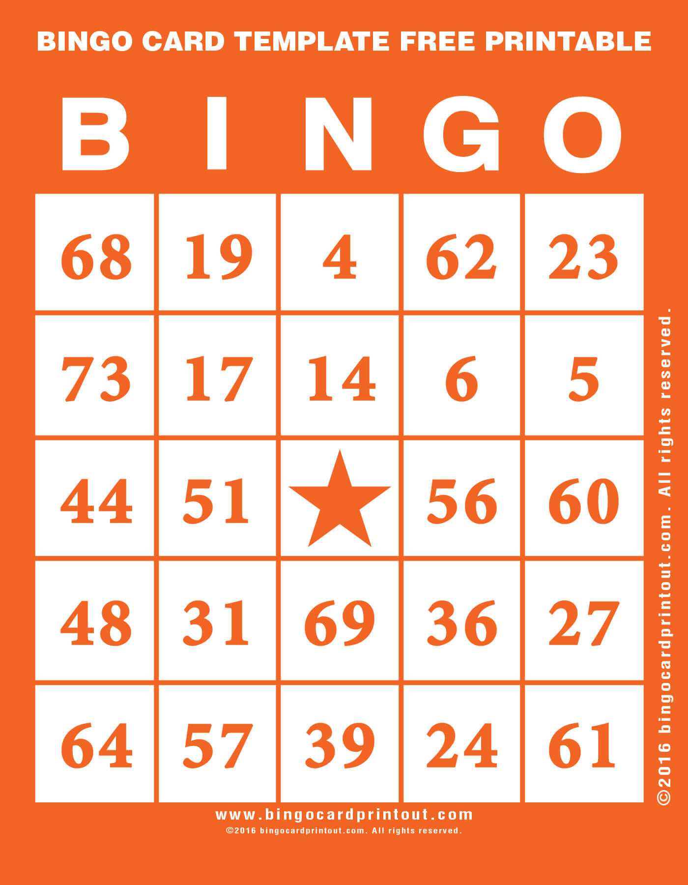 Bingo Card Templates Free. Blank Bingo Cards Template Word Pertaining To Blank Bingo Card Template Microsoft Word