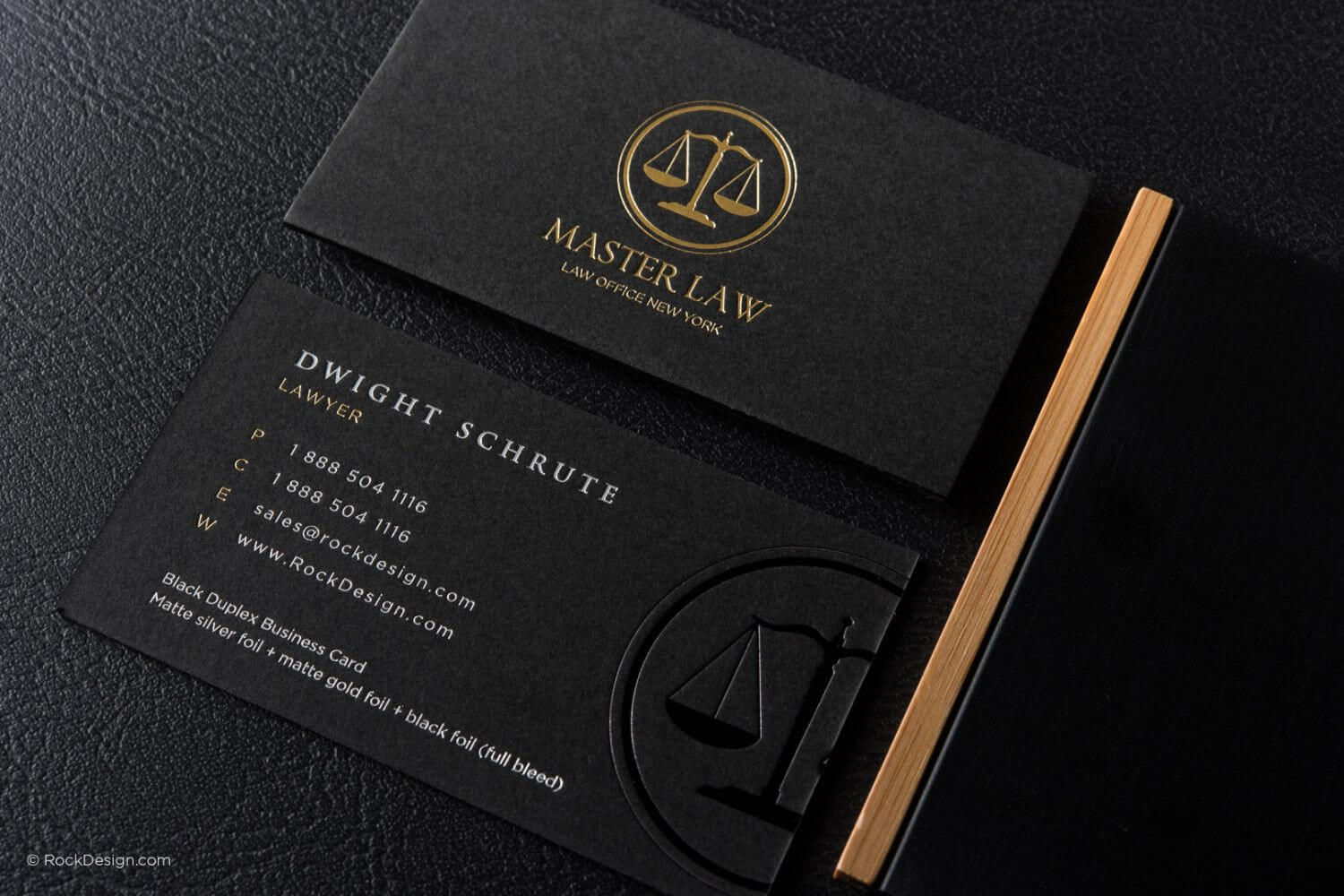 Black And Gold Law Business Card Template 9 | Lawyer Throughout Lawyer Business Cards Templates