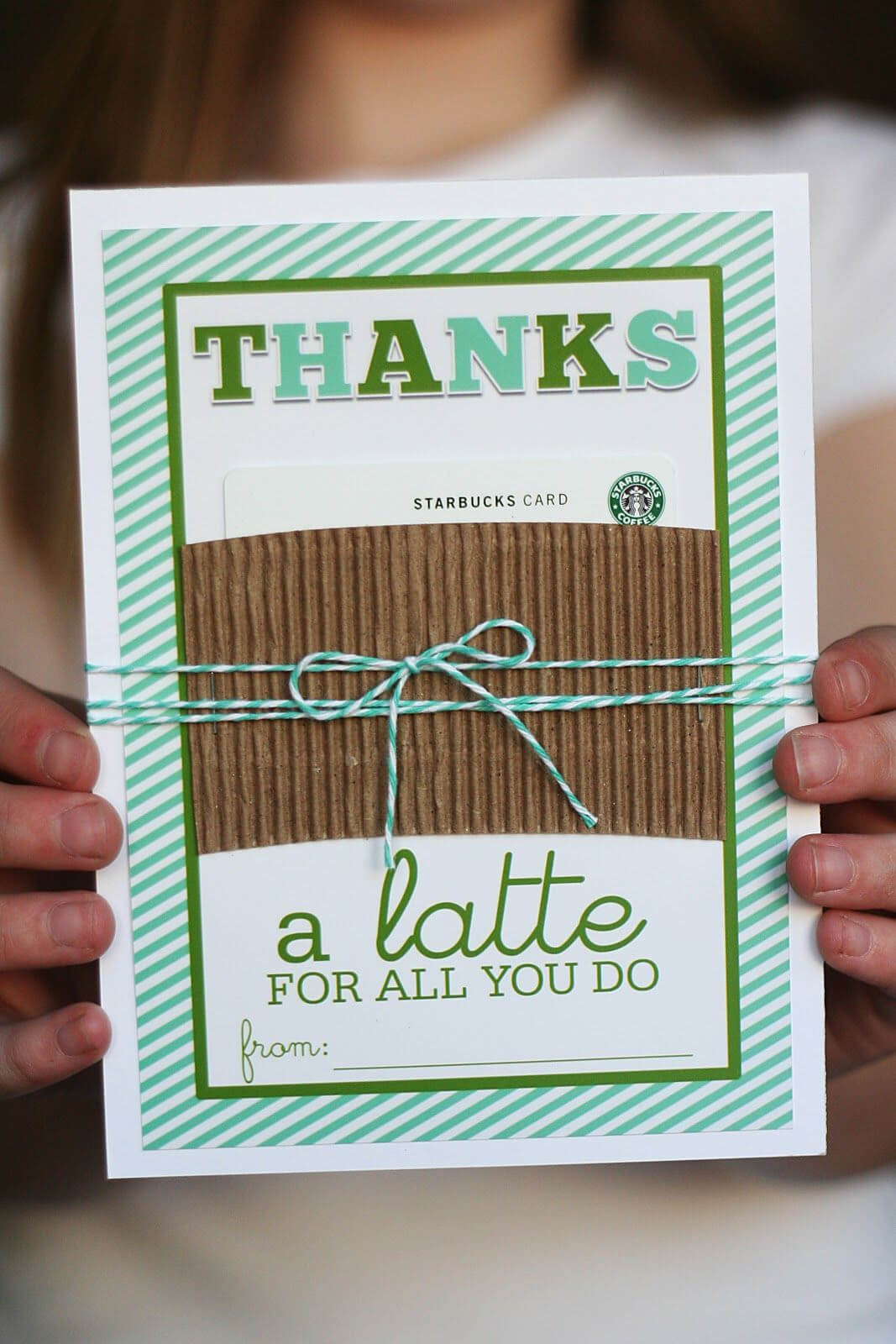 Bosses Day For Thanks A Latte Card Template | Printable With Regard To Thanks A Latte Card Template