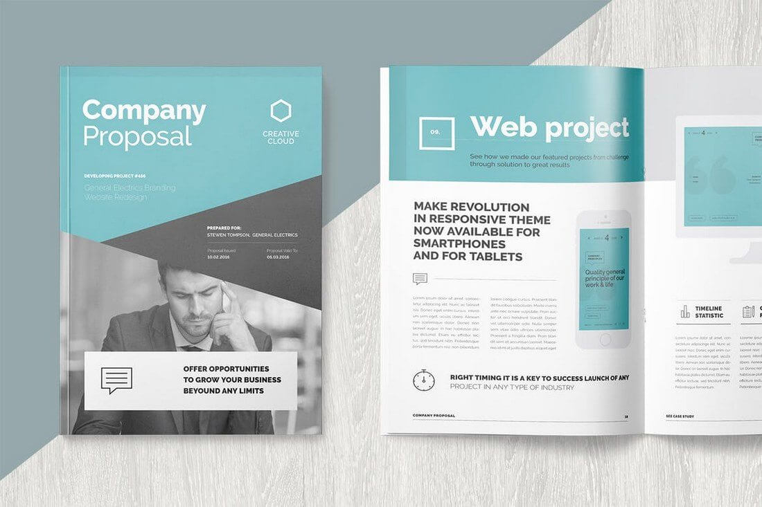 Brochure Templates | Design Shack Intended For Fancy Brochure Templates