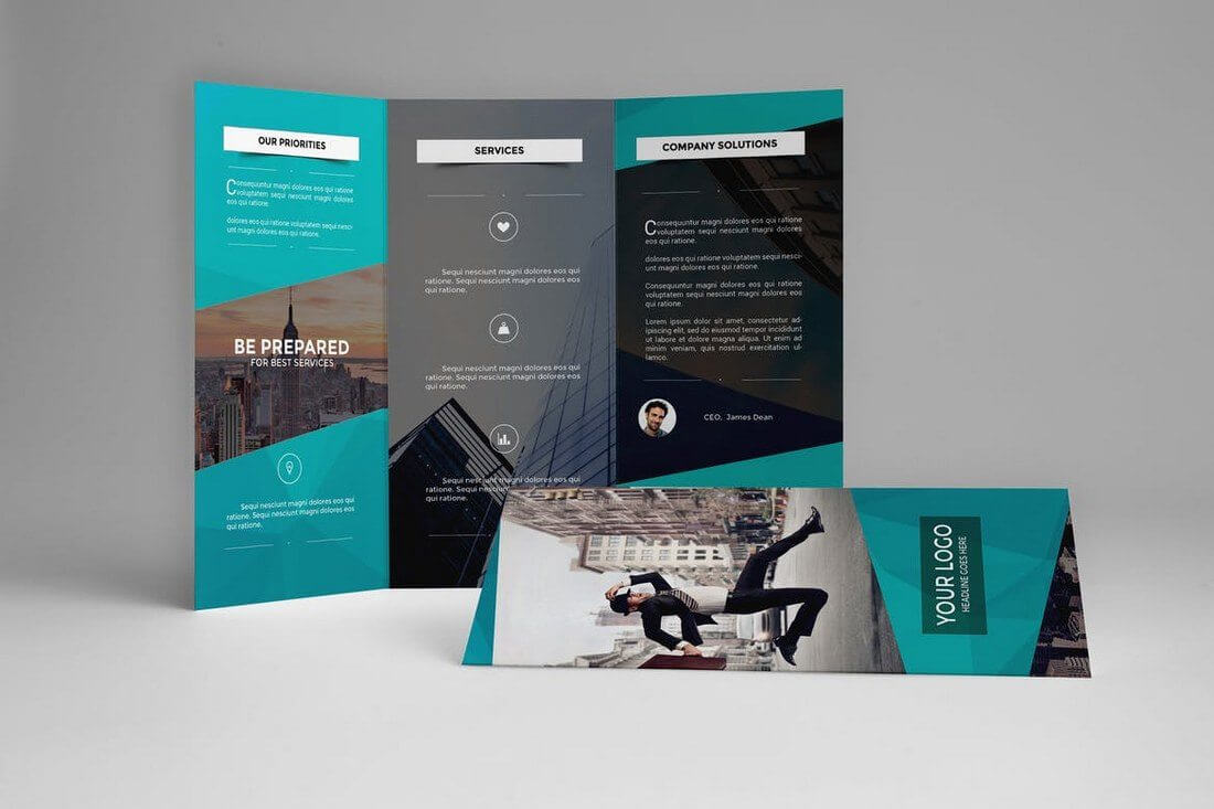 Brochure Templates | Design Shack Intended For Fancy Brochure Templates