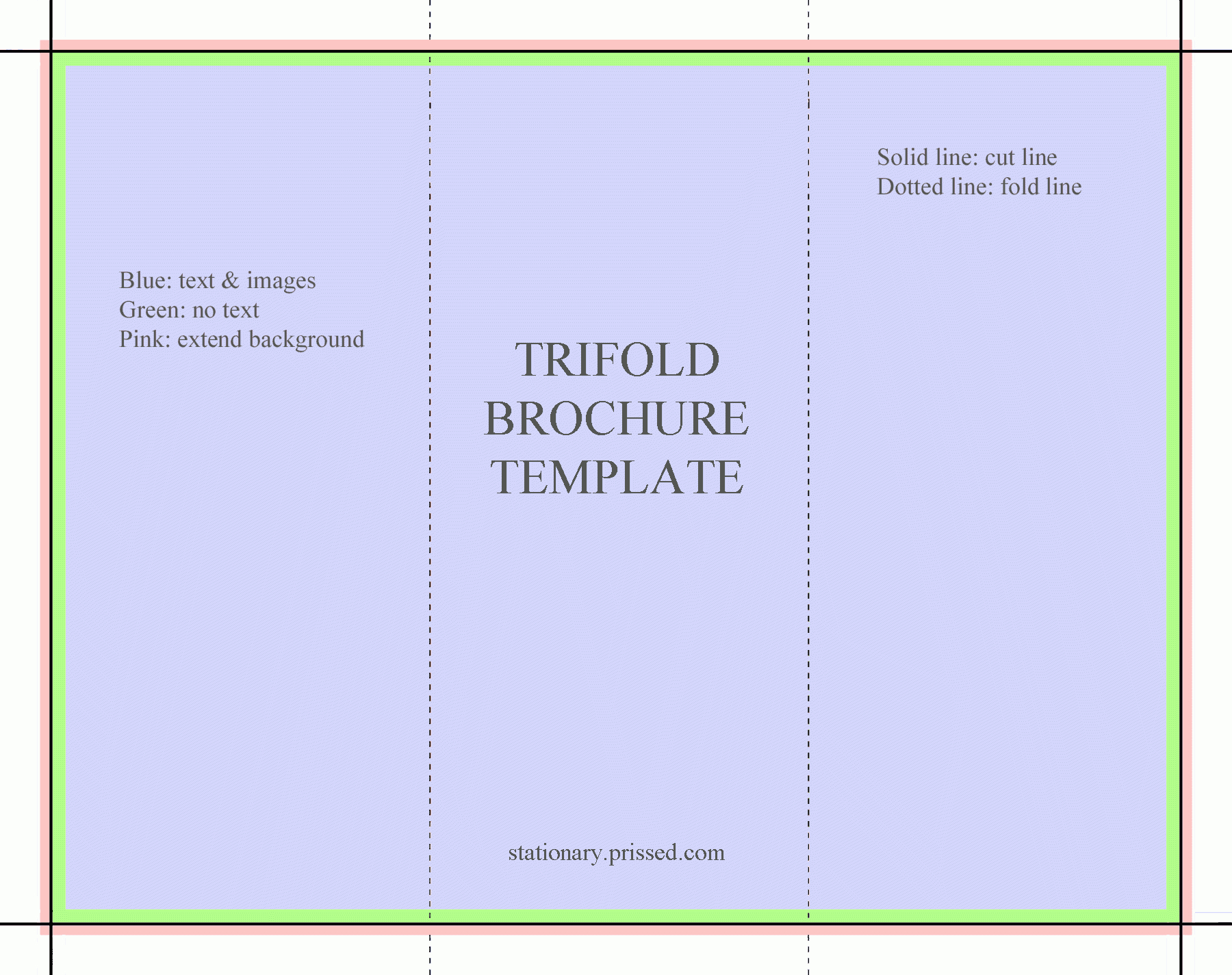 Brochure Templates Free |  Brochure Template (Flyer Inside Brochure Folding Templates
