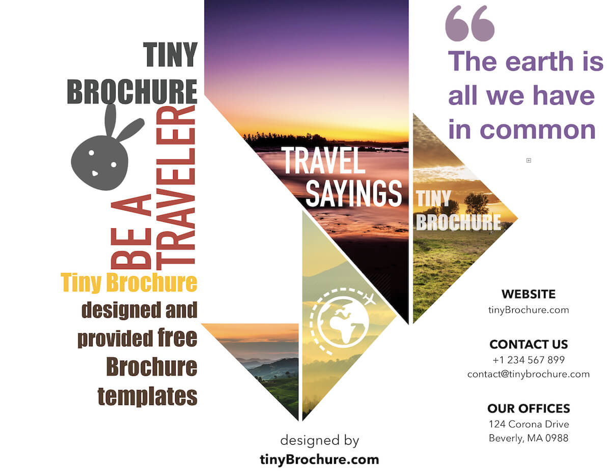 Brochure Travel Template Brochure Travel Templates Brochure Regarding Word Travel Brochure Template