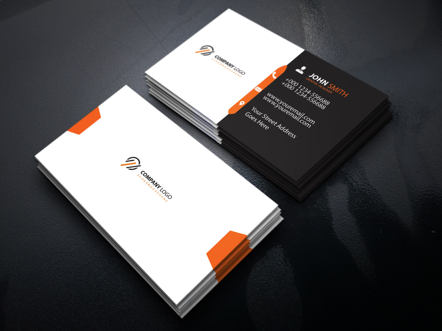 Business Card Template Free Download | Download Business Regarding Visiting Card Templates Psd Free Download
