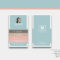 Business Card Templateakhtar Jahan On Dribbble In Business Card Size Template Psd