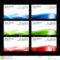 Business Cards Templates Stock Illustration. Illustration Of Intended For Microsoft Templates For Business Cards