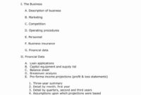 Business Plan Index Sample Continuity Hotel Template Card for Open Office Index Card Template