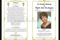 Celebration Of Life Templates For Word Free - Aol Image with Memorial Card Template Word