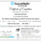 Certificate Examples – Simplecert Throughout Continuing Education Certificate Template
