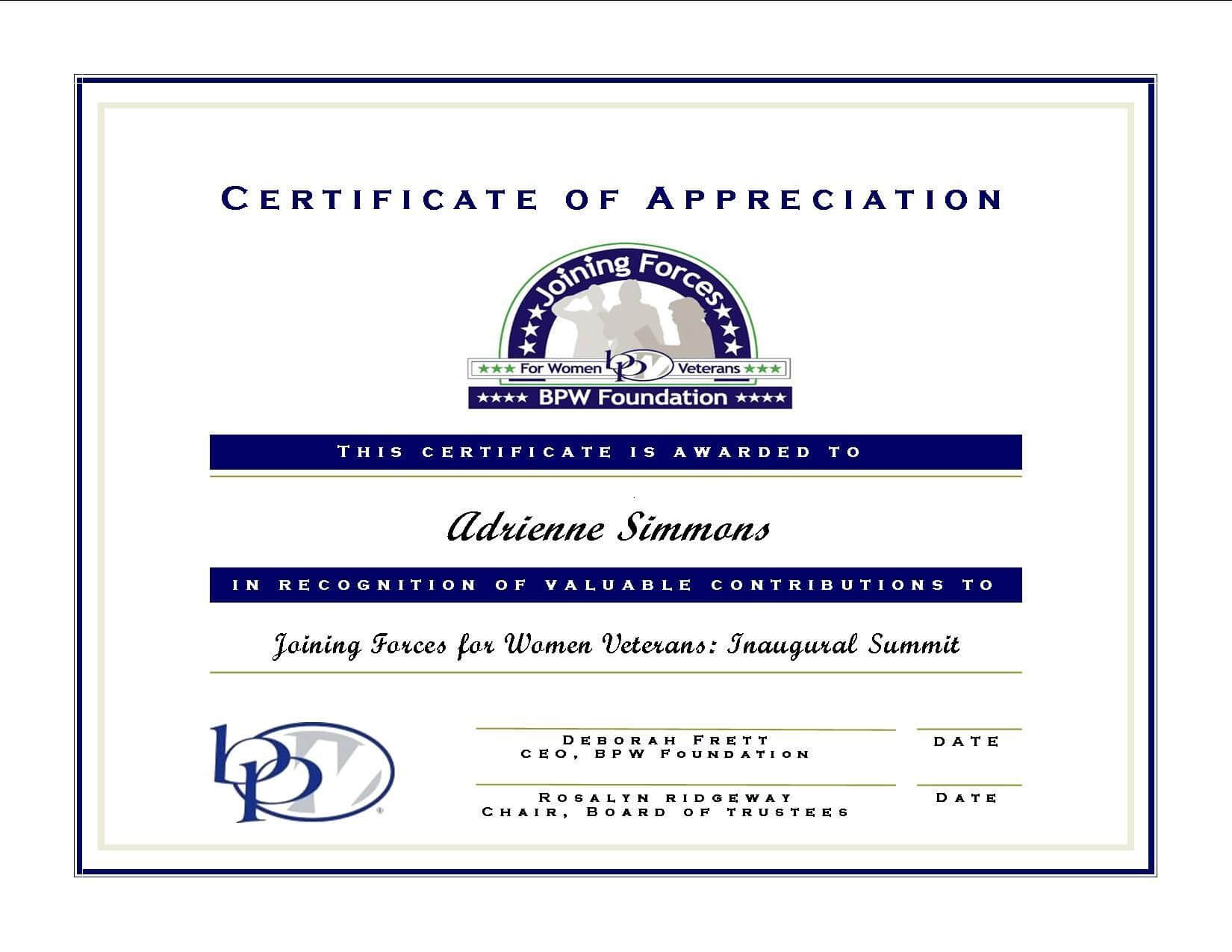 Certificate Of Appreciation For Guest Speaker Template Regarding International Conference Certificate Templates