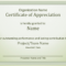 Certificate Of Appreciation – Templates | Certificate Of Intended For Best Employee Award Certificate Templates