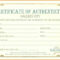 Certificate Of Authenticity Templates – Topa.mastersathletics.co With Regard To Workstation Authentication Certificate Template