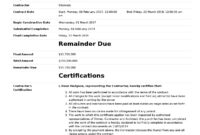 Certificate Of Completion For Construction (Free Template + inside Construction Certificate Of Completion Template