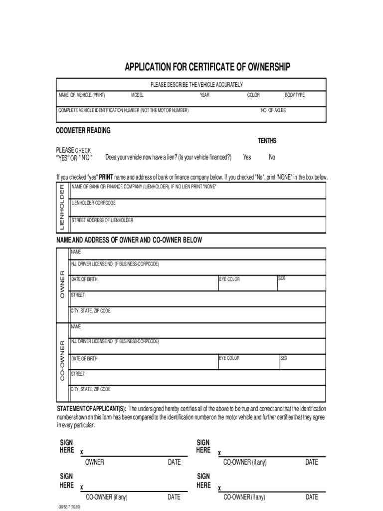 Certificate Of Ownership Form – 3 Free Templates In Pdf Pertaining To Ownership Certificate Template