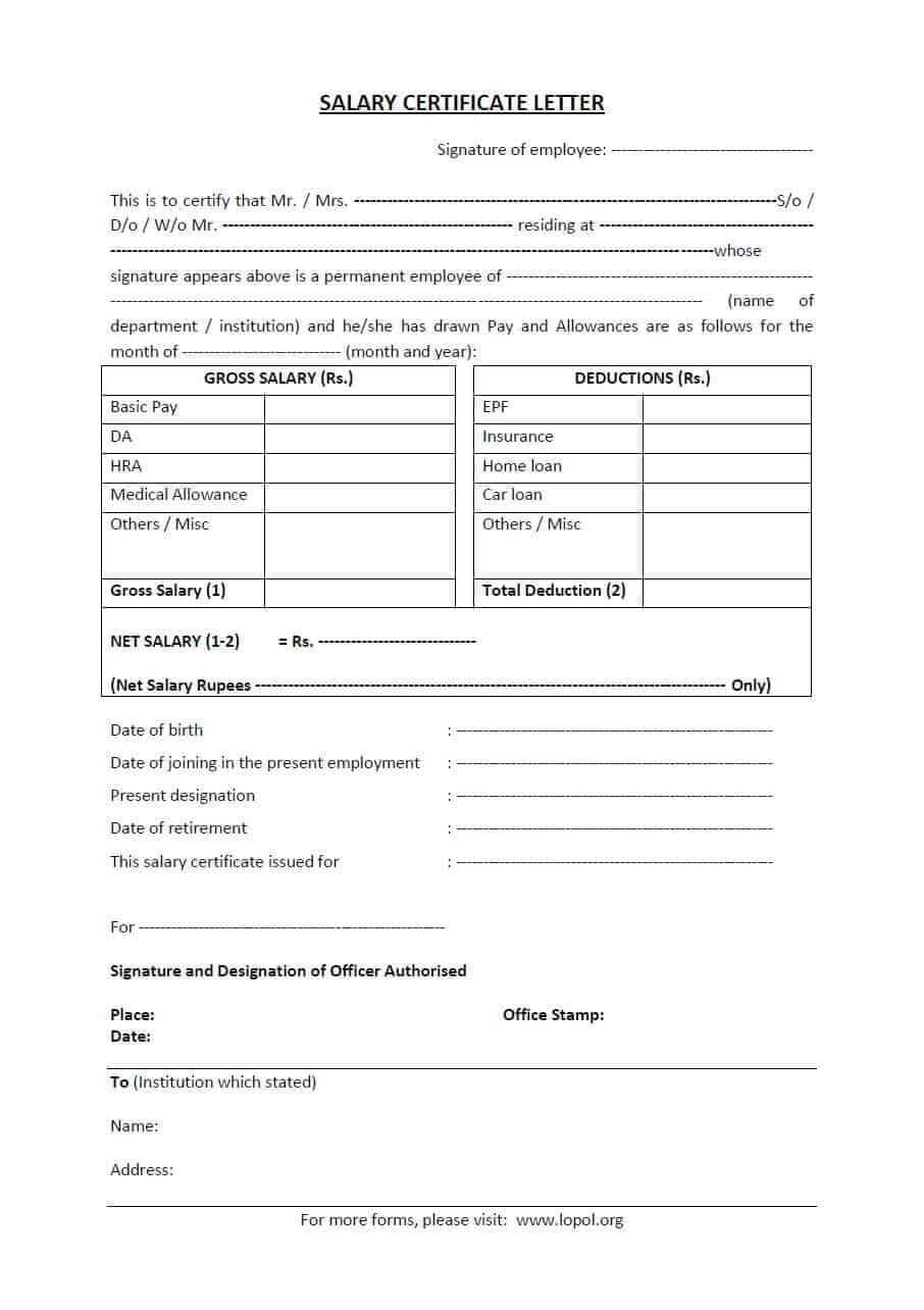 Certificate Of Payment Template ] - Payment Voucher Template Pertaining To Certificate Of Payment Template