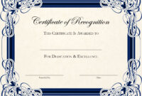 Certificate-Template-Designs-Recognition-Docs | Certificate intended for Free Template For Certificate Of Recognition