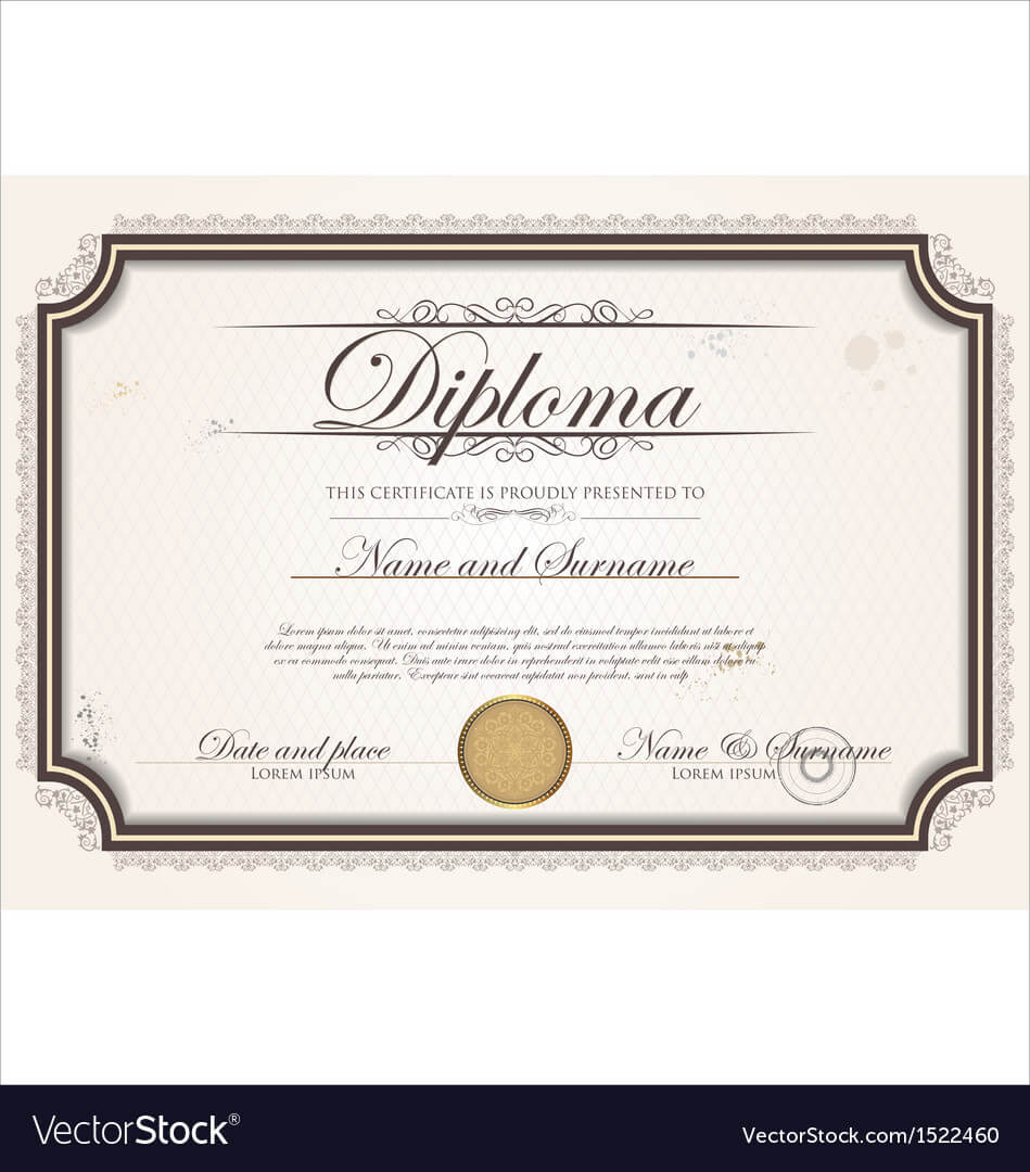 Certificate Template For Commemorative Certificate Template
