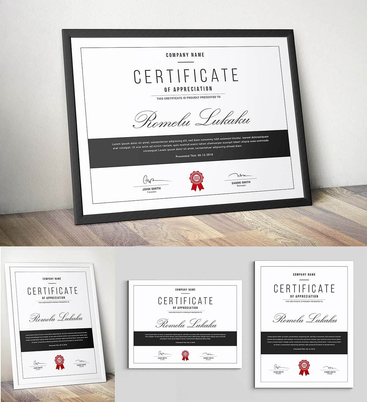 Certificate Template Psd | Free Download Pertaining To Mock Certificate Template
