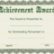 Certificate Templates | Green Award Certificate Powerpoint Regarding Blank Certificate Templates Free Download