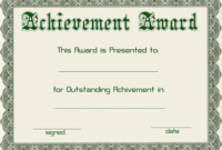 Certificate Templates | Green Award Certificate Powerpoint within Powerpoint Award Certificate Template