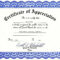 Certificates. Appealing Recognition Certificate Template With Regard To Template For Recognition Certificate