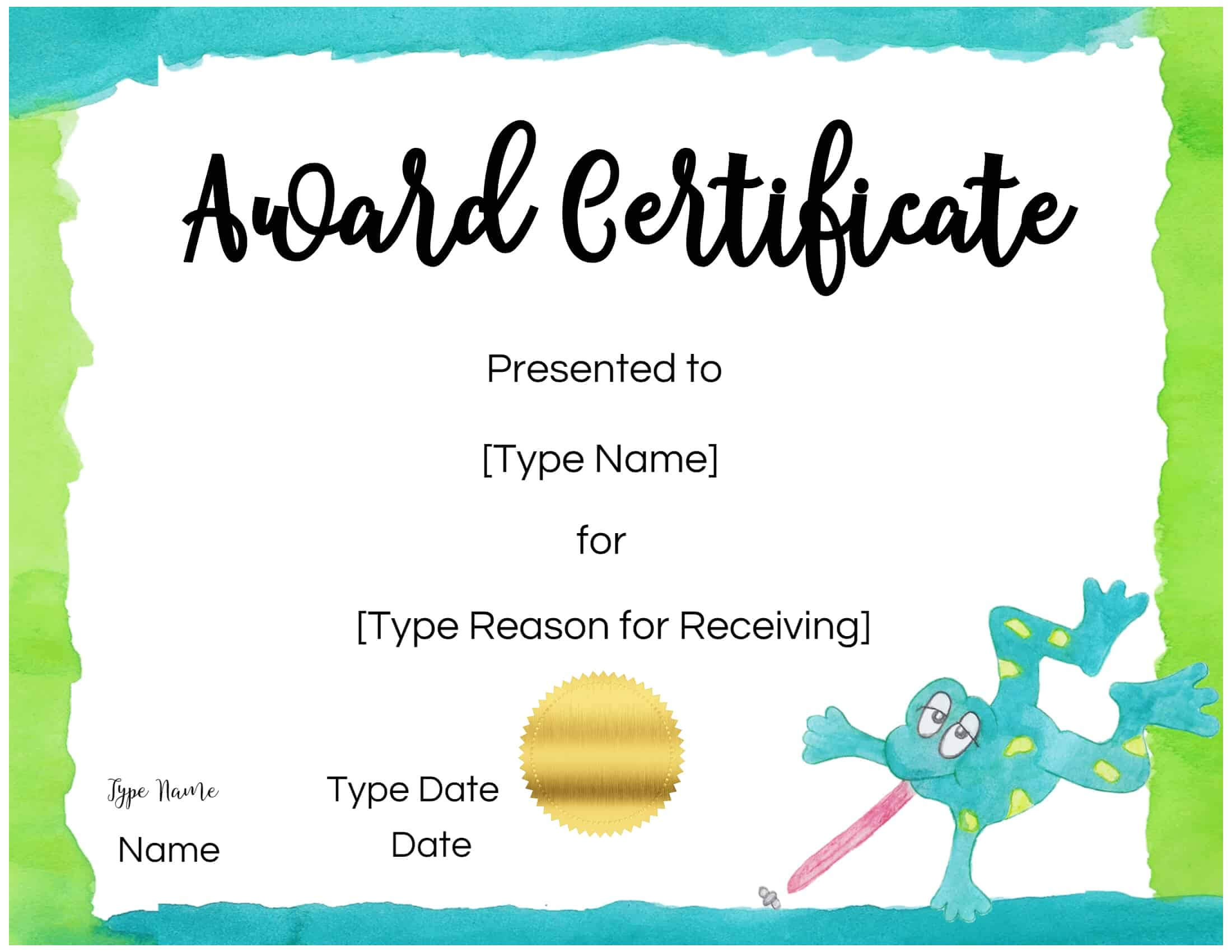 Certificates For Kids For Free Printable Certificate Templates For Kids