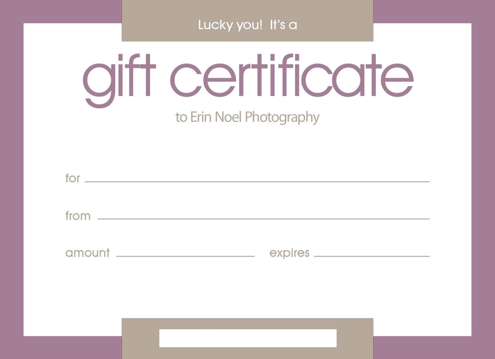 Certificates: Stylish Free Customizable Gift Certificate Inside Certificate Template For Pages