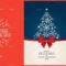 Christmas And New Year Greeting Cardrestaurant Menu Intended For Adobe Illustrator Christmas Card Template