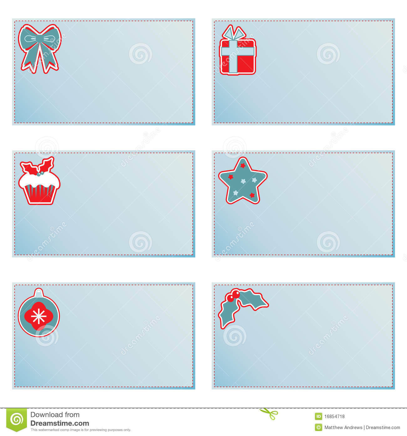 Christmas Note Cards Stock Vector. Illustration Of Pertaining To Christmas Note Card Templates