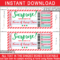 Christmas Surprise Concert Ticket Gift Throughout Movie Gift Certificate Template