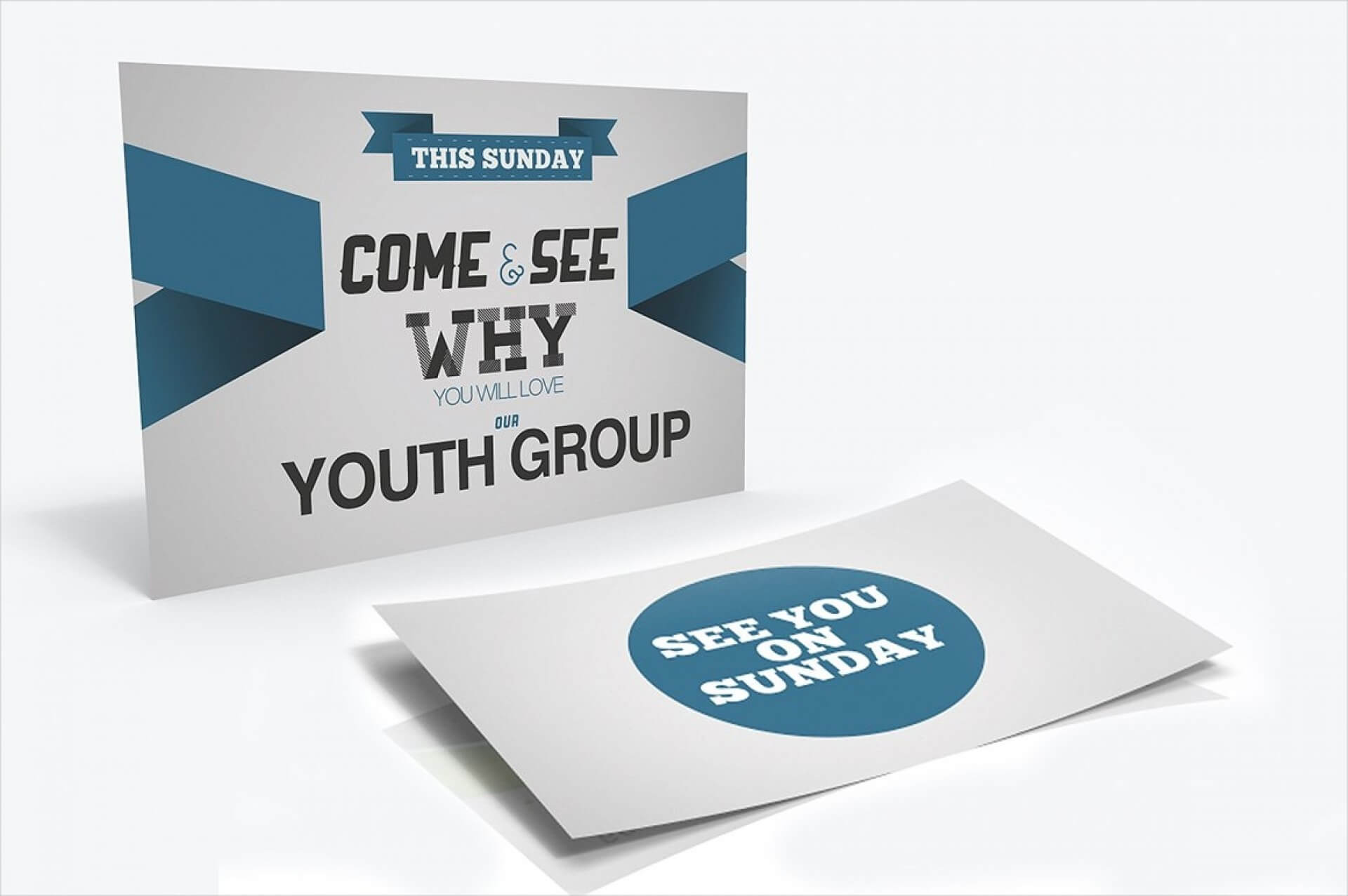 Church Cards Templates – Yatay.horizonconsulting.co For Church Invite Cards Template
