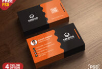 Clean Business Card Psd Templates - Psd Zone within Visiting Card Psd Template