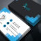 Clean Modern Business Card Design — Photoshop Tutorial Pertaining To Create Business Card Template Photoshop