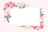 Climbing Roses - Rsvp Card Template (Free In 2020 with Free Printable Blank Greeting Card Templates